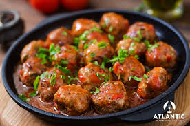 Albóndigas de ternera en salsa de tomate